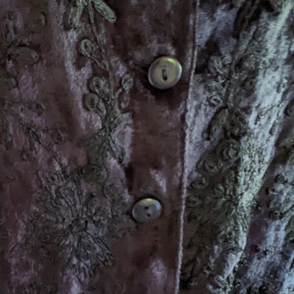 Orvis Rayon Velvet Embroidered Vest - Picture 3 of 9